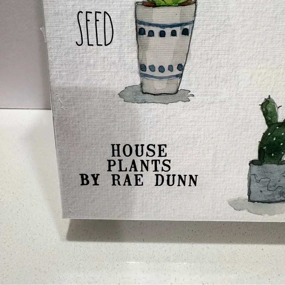 NEW SEALED‎ Rae Dunn 1000 piece puzzle Houseplants Succulents Cactus 27” x 20”